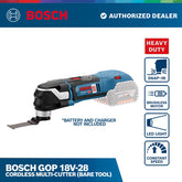 Bosch GOP 18V-28 Cordless Multi-Cutter (Bare tool)